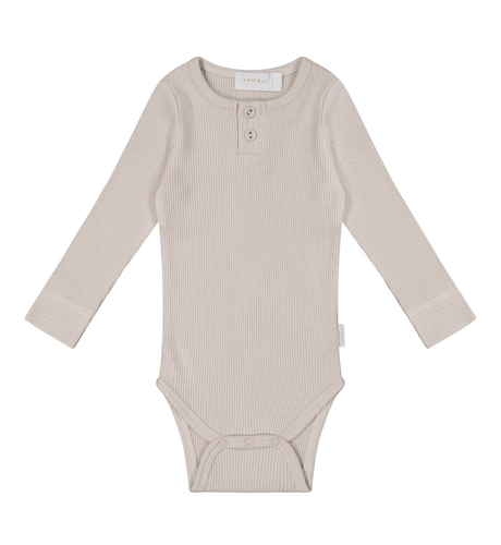 Jamie Kay Rib L/S Bodysuit - Petal