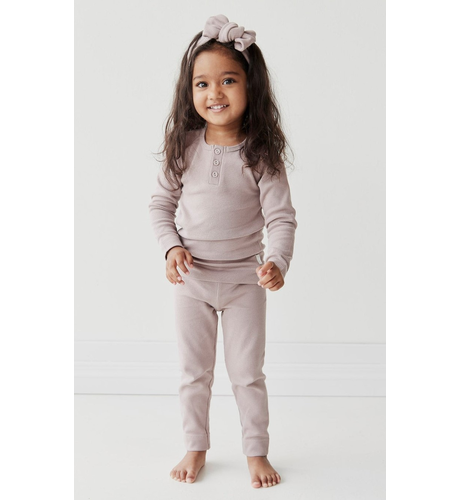 Jamie Kay Fine Rib Legging - Softest Mauve
