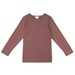 Jamie Kay Fine Rib L/S Henley - Berry Tea