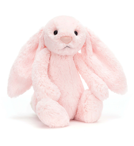 Jellycat Bashful Pink Bunny Medium PLAY Soft Toys Kids Clothing NZ Shop Online Kid Republic Jellycat