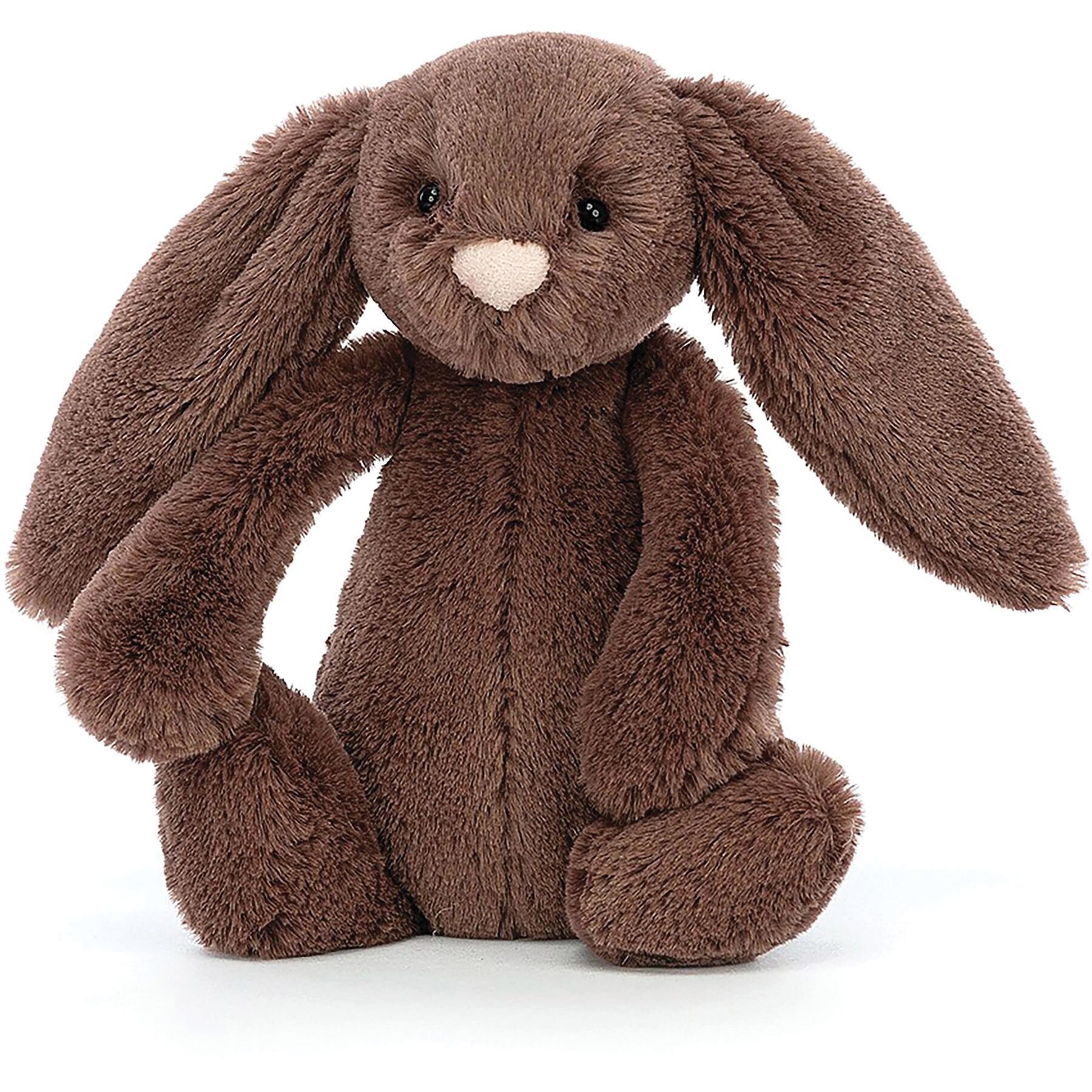 Jellycat Bashful Fudge Bunny Small PLAYSoft Toys Kids Clothing