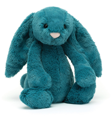 Jellycat Bashful Mineral Blue Bunny - Medium