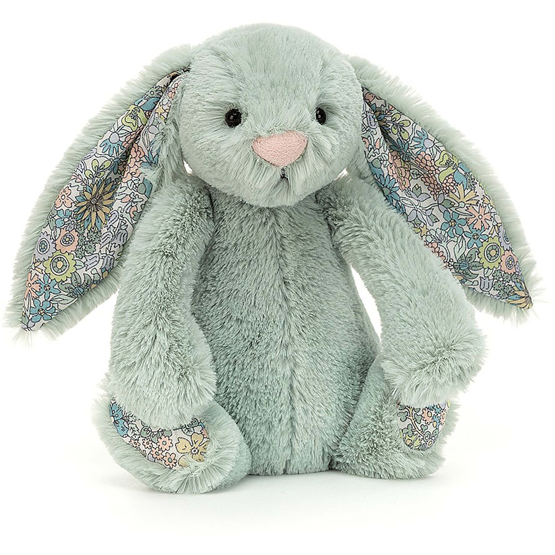  Small Blossom Sage Bunny うさぎ 花柄 Jellycat Blossom Sage Bunny - Small - SHOP BY BRAND-Jellycat