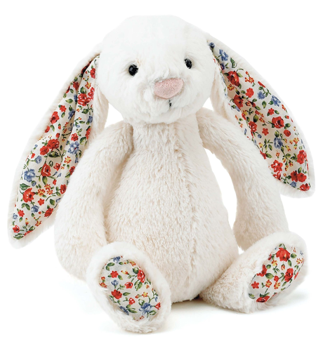 Jellycat Blossom Bashful Cream Bunny - Small - PLAY-Soft Toys
