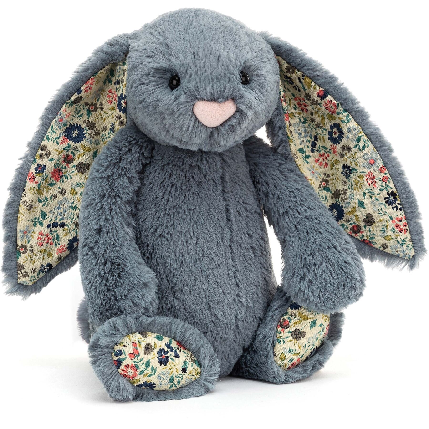 Jellycat Blossom Dusky Blue Bunny Medium PLAY-Soft Toys Kids