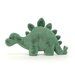 Jellycat Fossilly Green Stegosaurus - Medium