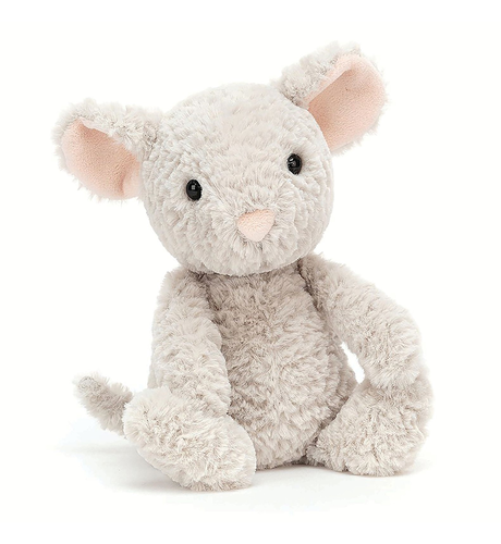 Jellycat Tumbletuft Grey Mouse