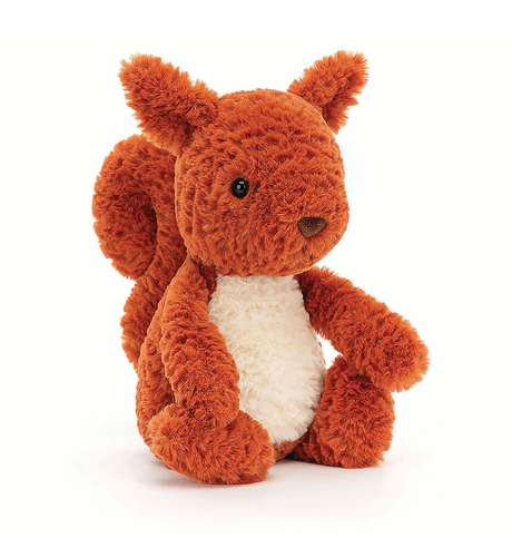 Jellycat Tumbletuft Orange Squirrel
