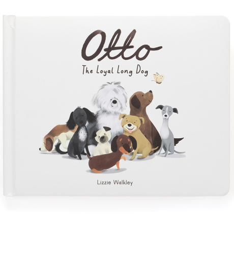 Jellycat Otto the Loyal Long Dog Book