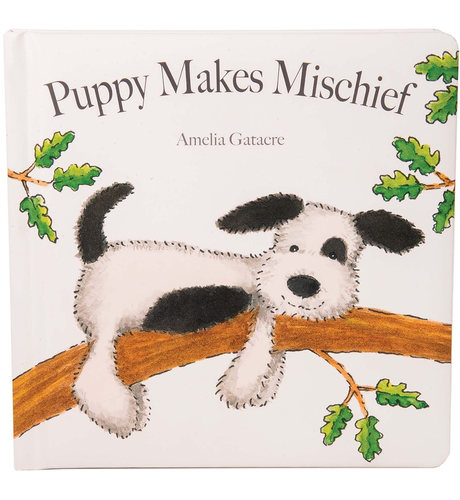 Jellycat Puppy Makes Mischief Book