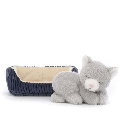 Jellycat Napping Nipper Grey Cat