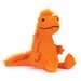 Jellycat Cruz Crested Orange Newt