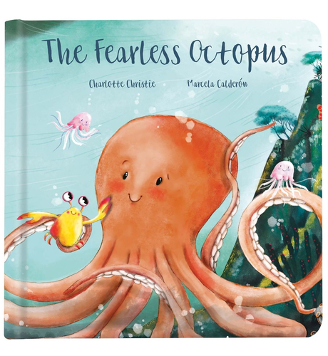 Jellycat The Fearless Octopus Book