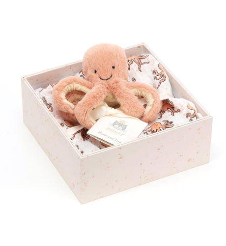 Jellycat Odell Octopus Gift Set