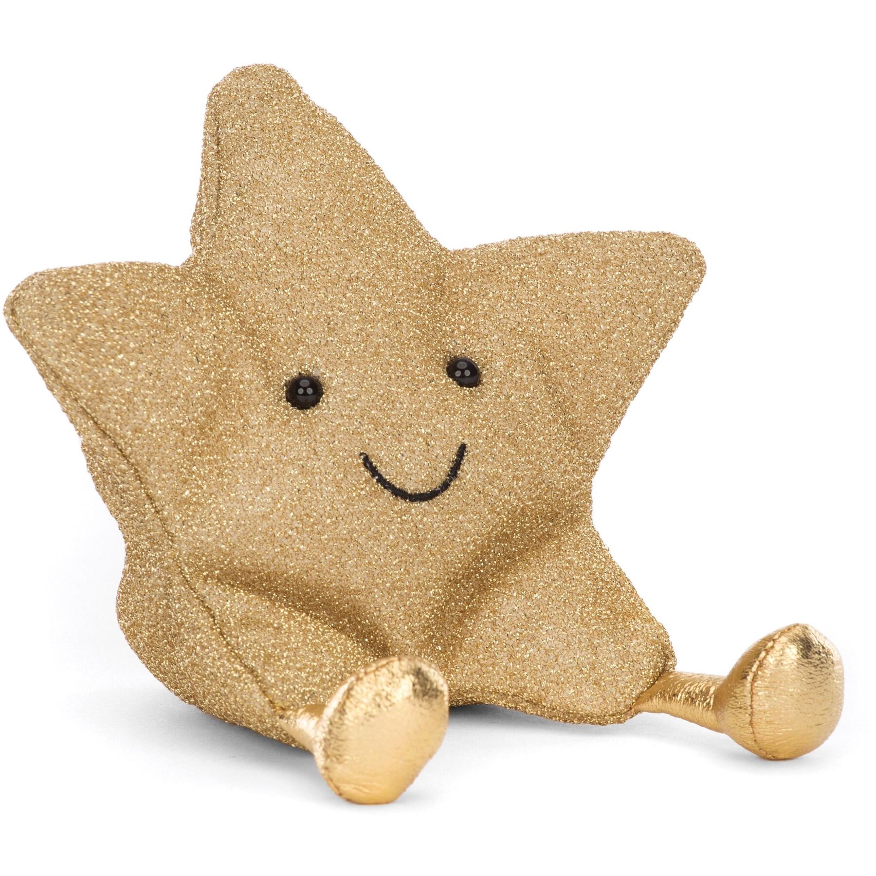 Jellycat Amuseable Gold Star PLAY-Soft Toys Kids Clothing NZ