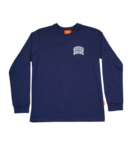 Good Goods L/S Ready Set Tee - Navy