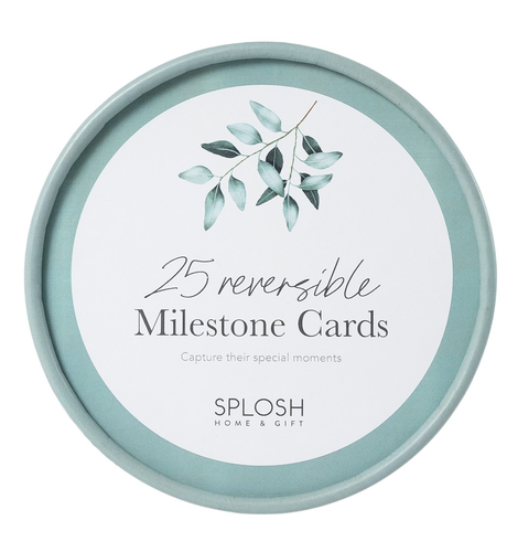 Reversible Milestone Cards - Eucalyptus
