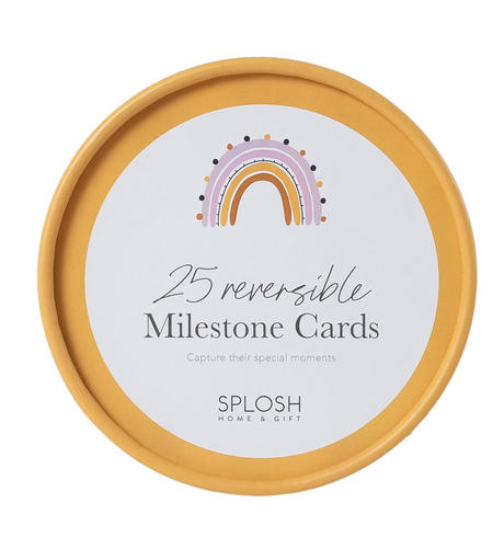 Reversible Milestone Cards - Rainbows