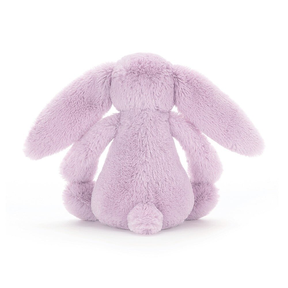 Jellycat Bashful Lilac Bunny Small PLAYSoft Toys Kids Clothing