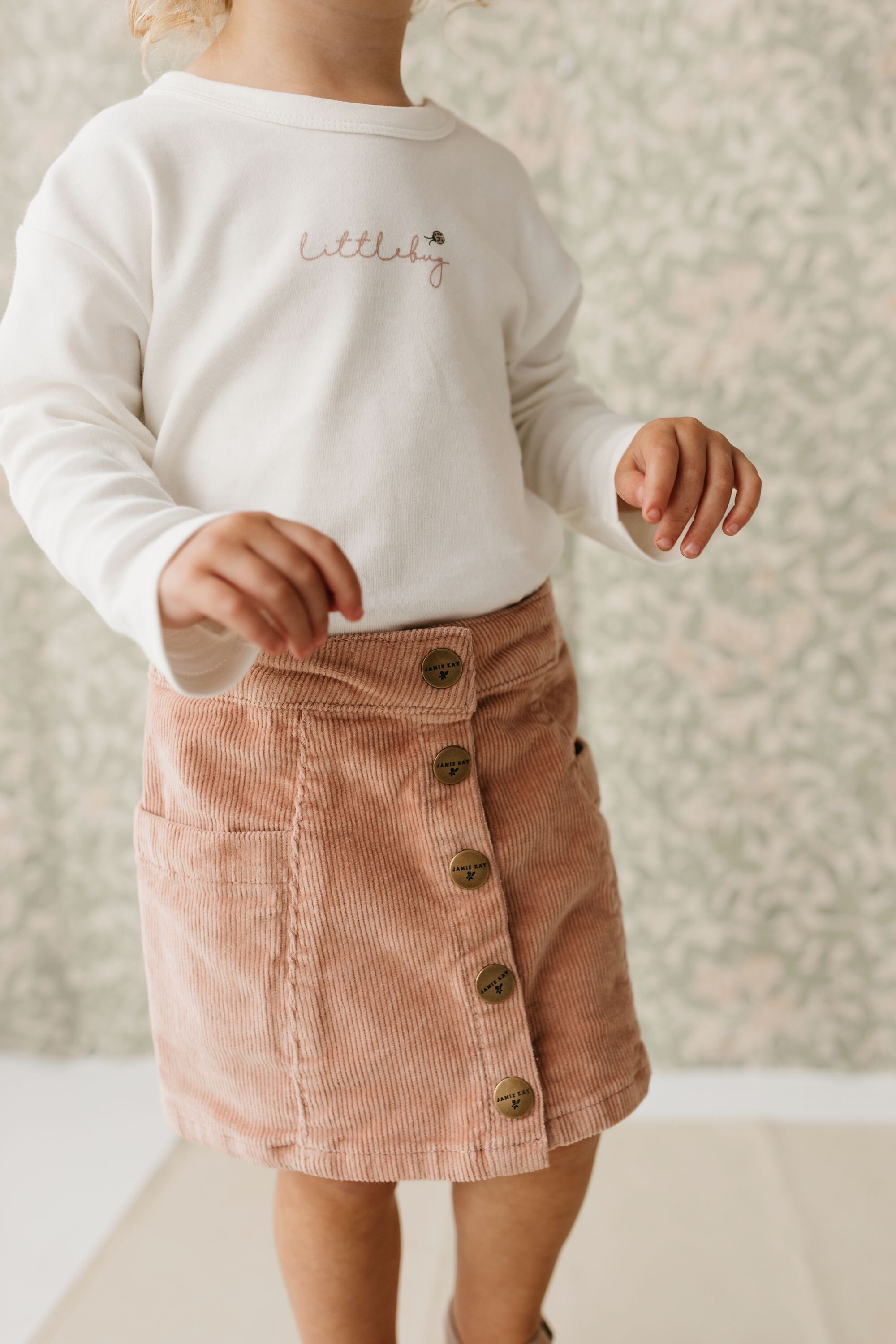 Jamie Kay Lara Cord Skirt Parfait CLOTHING BABY Baby Skirts
