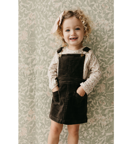 Jamie Kay Alexis Cord Overall Dress - Kalamata