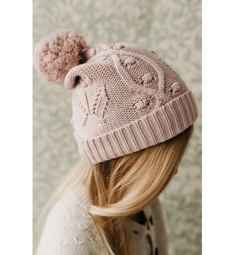 Jamie Kay Vivienne Knitted Hat - Ballet Pink Marle