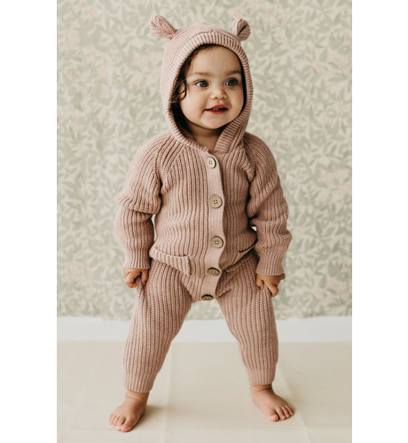 Jamie Kay Luca Knitted Onepiece - Mahohany Rose Marle