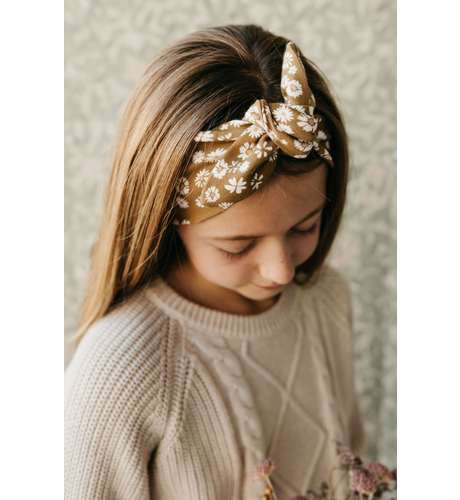 Jamie Kay Cotton Headband - Daisy Floral