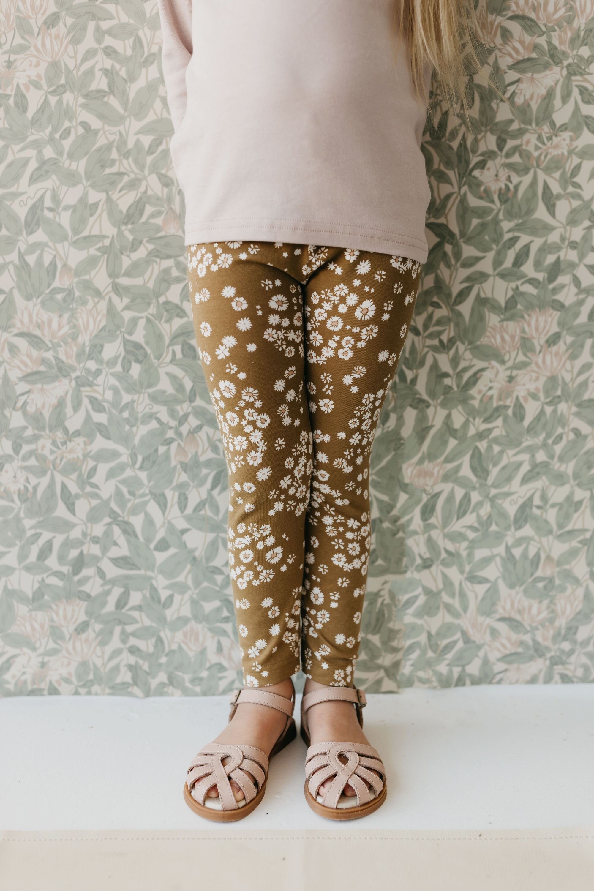 Jamie Kay Organic Cotton Legging - Daisy Floral - CLOTHING-BABY