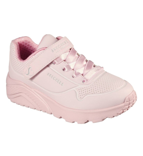 Skechers Kids Uno Lite Frosty Vibe - Light Pink