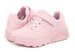 Skechers Kids Uno Lite Frosty Vibe - Light Pink