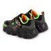 Skechers Kids Skech-O-Saurus Lights Dino Tracker - Black/Lime