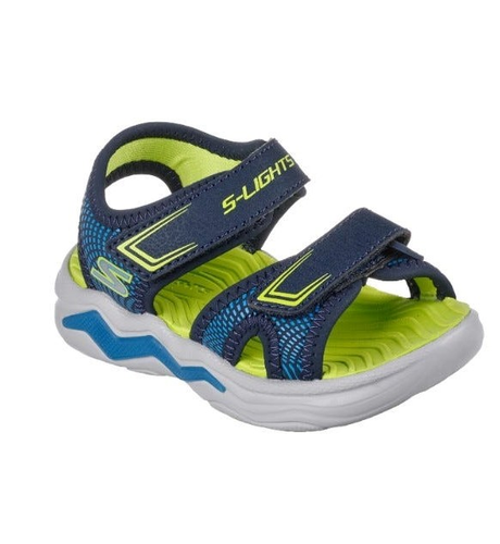 Skechers Toddlers Erupters 4 Sandals - Navy/Blue