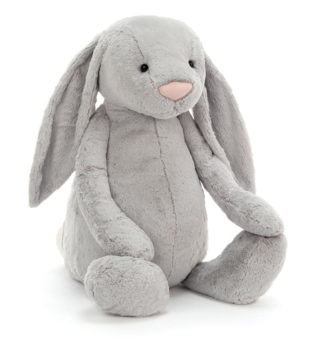 Jellycat Bashful Silver Bunny - Very Big