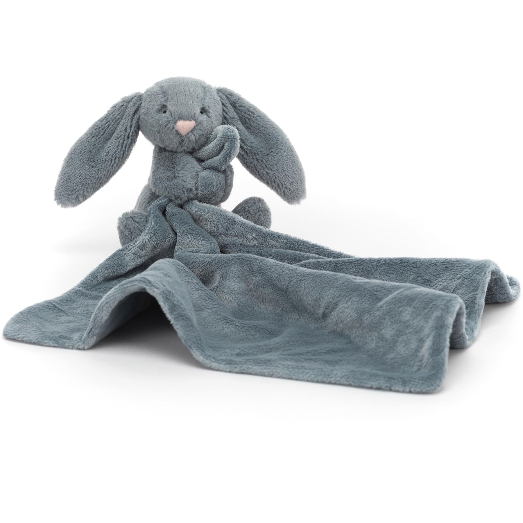 Jellycat Bashful Dusky Blue Bunny Soother PLAY-Soft Toys Kids