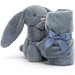 Jellycat Bashful Dusky Blue Bunny Soother