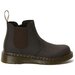 Dr Martens Junior 2976 Chelsea Boot - Dark Brown Wildhorse Lamper