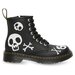 Dr Martens Junior 1460 Xbones Lace Boot - Black