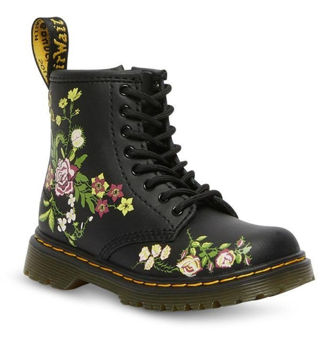 Dr Martens Toddler 1460 Bloom Lace Boot - Black