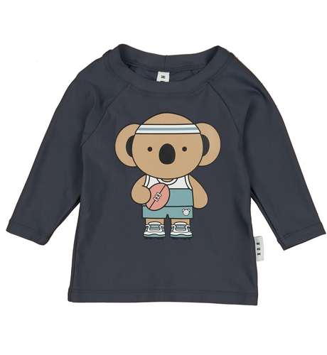 Huxbaby Sporty Koala Rash Guard