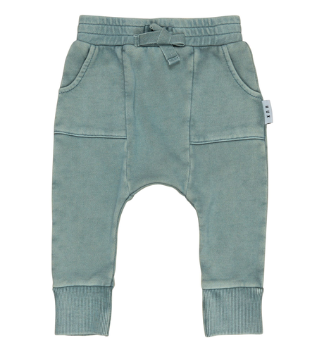 Huxbaby Vintage Slate Pocket Drop Crotch Pant