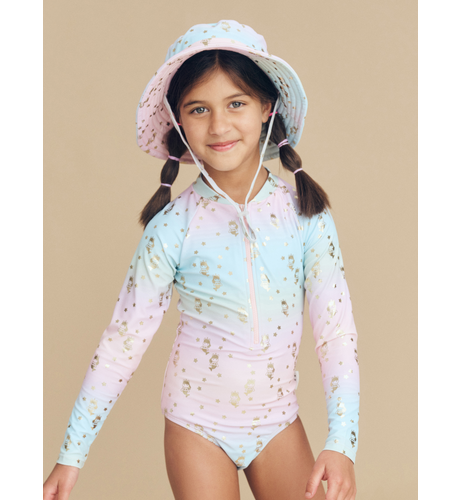 Huxbaby Star Mermaid Zip Swimsuit