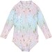 Huxbaby Star Mermaid Zip Swimsuit