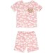 Huxbaby Cloud Bear Dusty Rose PJ Set