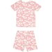 Huxbaby Cloud Bear Dusty Rose PJ Set