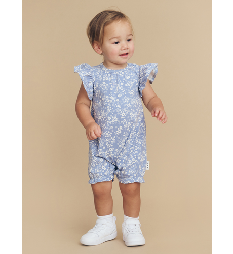 Huxbaby Floral Lake Bubble Onesie