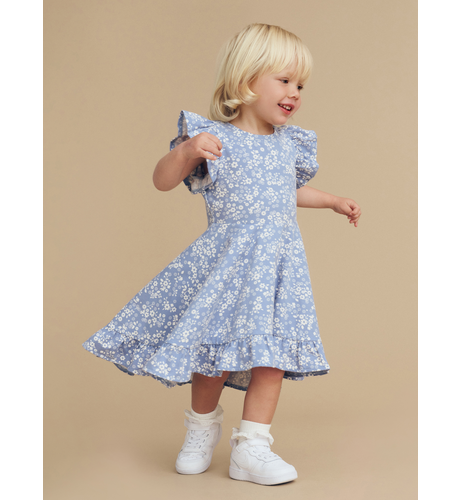 Huxbaby Floral Lake Swing Dress