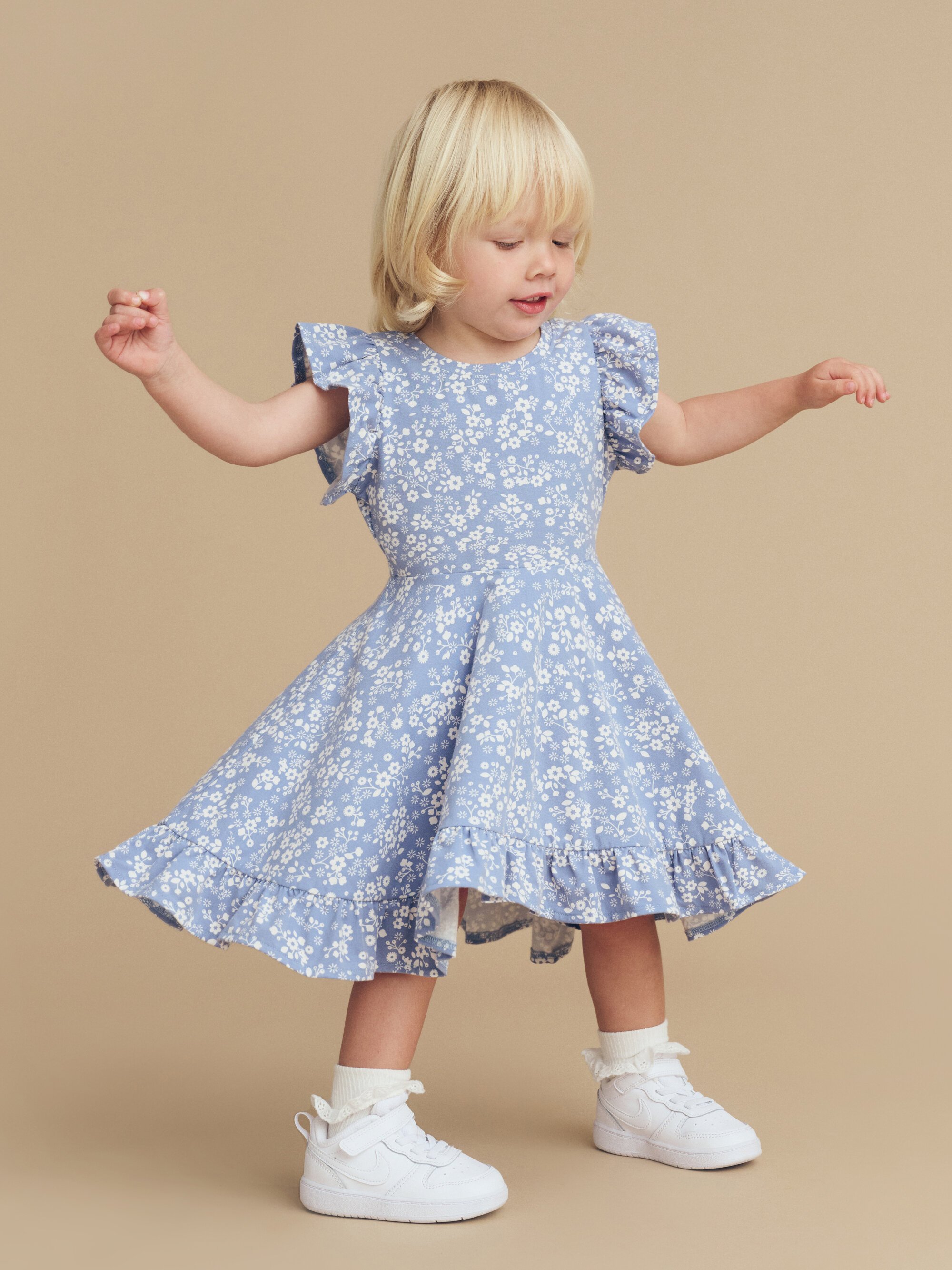Huxbaby Floral Lake Swing Dress CLOTHING GIRL Girls Dresses