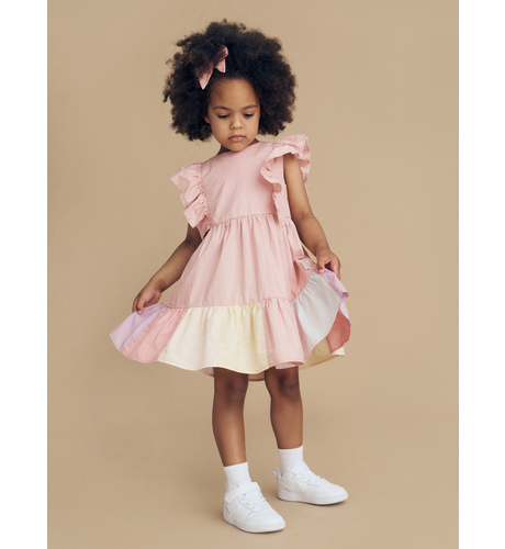 Huxbaby Riley Rainbow Hem Dress