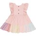Huxbaby Riley Rainbow Hem Dress